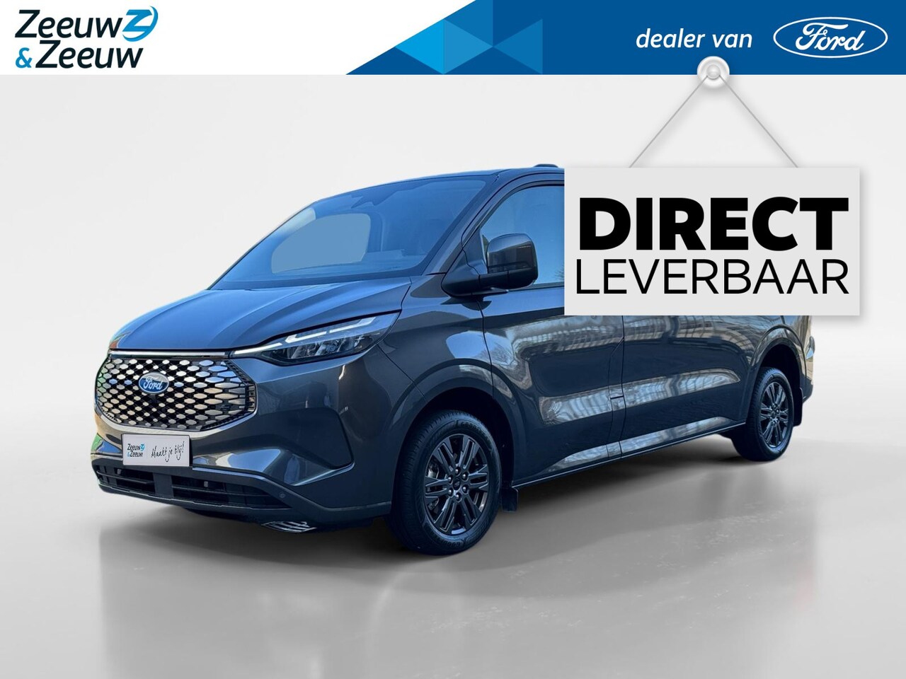 Ford E-Transit Cust. - 320 L2H1 Limited 64 kWh | Direct Leverbaar | Prijs inclusief Ford Voordeel | Inklapbare Tr - AutoWereld.nl