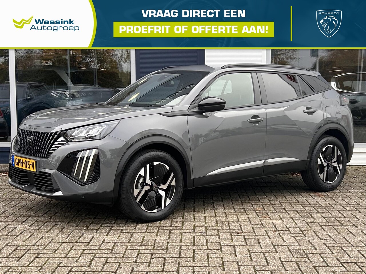 Peugeot 2008 - 1.2 Hybrid 136pk e-DCS6 Allure | Airconditioning | Cruise control | Trekhaak | Apple Carpl - AutoWereld.nl