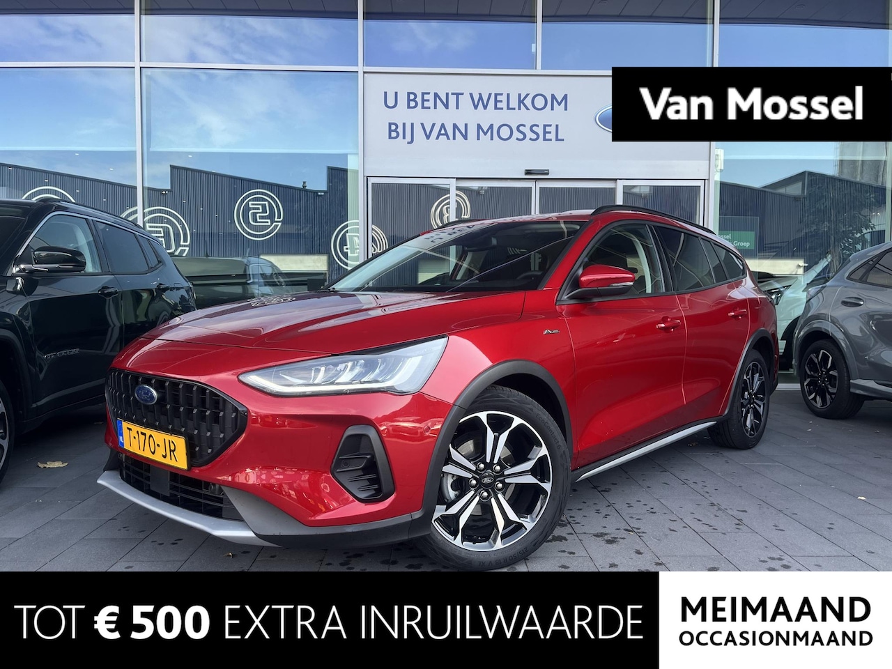 Ford Focus Wagon - 1.0 EcoBoost Hybrid Active Style 155PK Automaat | Winter Pack | Adaptieve Cruise Control | - AutoWereld.nl
