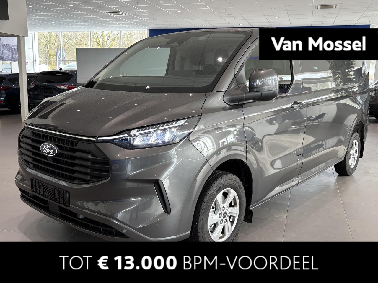 Ford Transit Custom - 300 2.0 TDCI L2H1 Limited 136 pk | Navigatie | 16"lichtmetalenvelgen | Camera | - AutoWereld.nl