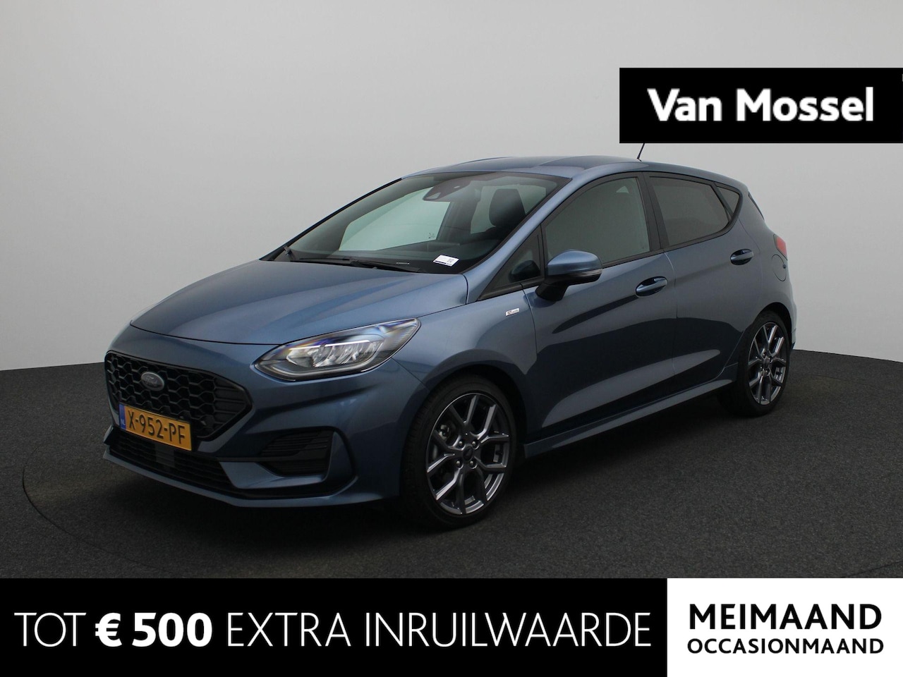 Ford Fiesta - 1.0 EcoBoost Hybrid ST-Line Winterpack | Navigatie | Apple carplay | DAB | PDC | Cruise co - AutoWereld.nl
