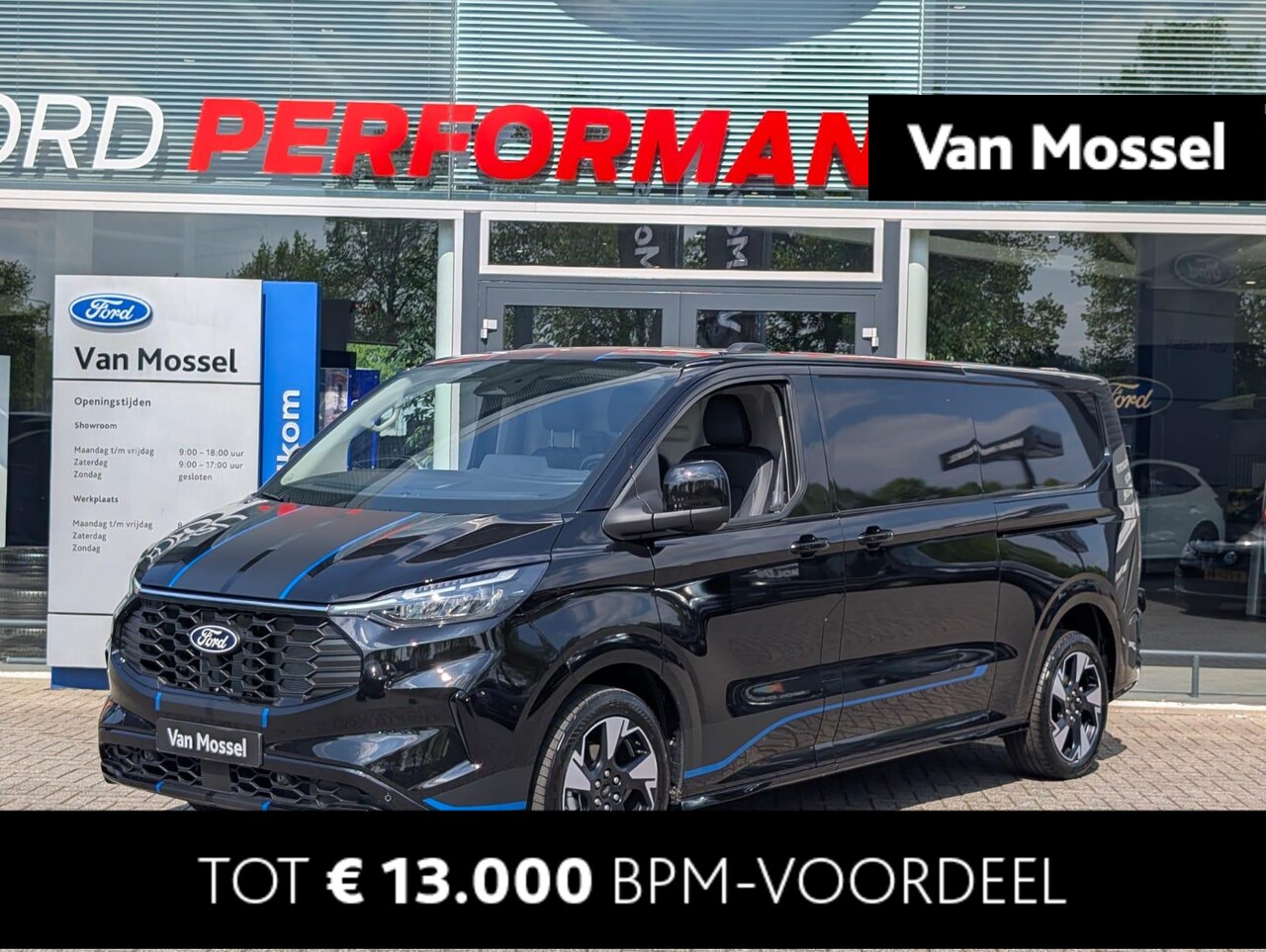 Ford Transit Custom - 320 2.0 TDCI L2H1 SPORT | NU MET €3.105,00 VOORDEEL! | TREKHAAK | NAVIGATIE | DRIVER ASSIS - AutoWereld.nl