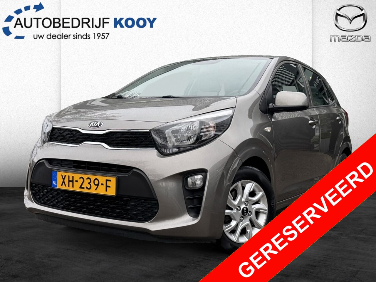 Kia Picanto - 1.0 CVVT ComfortPlusLine Navi/Camera/Carplay-Android Auto - AutoWereld.nl