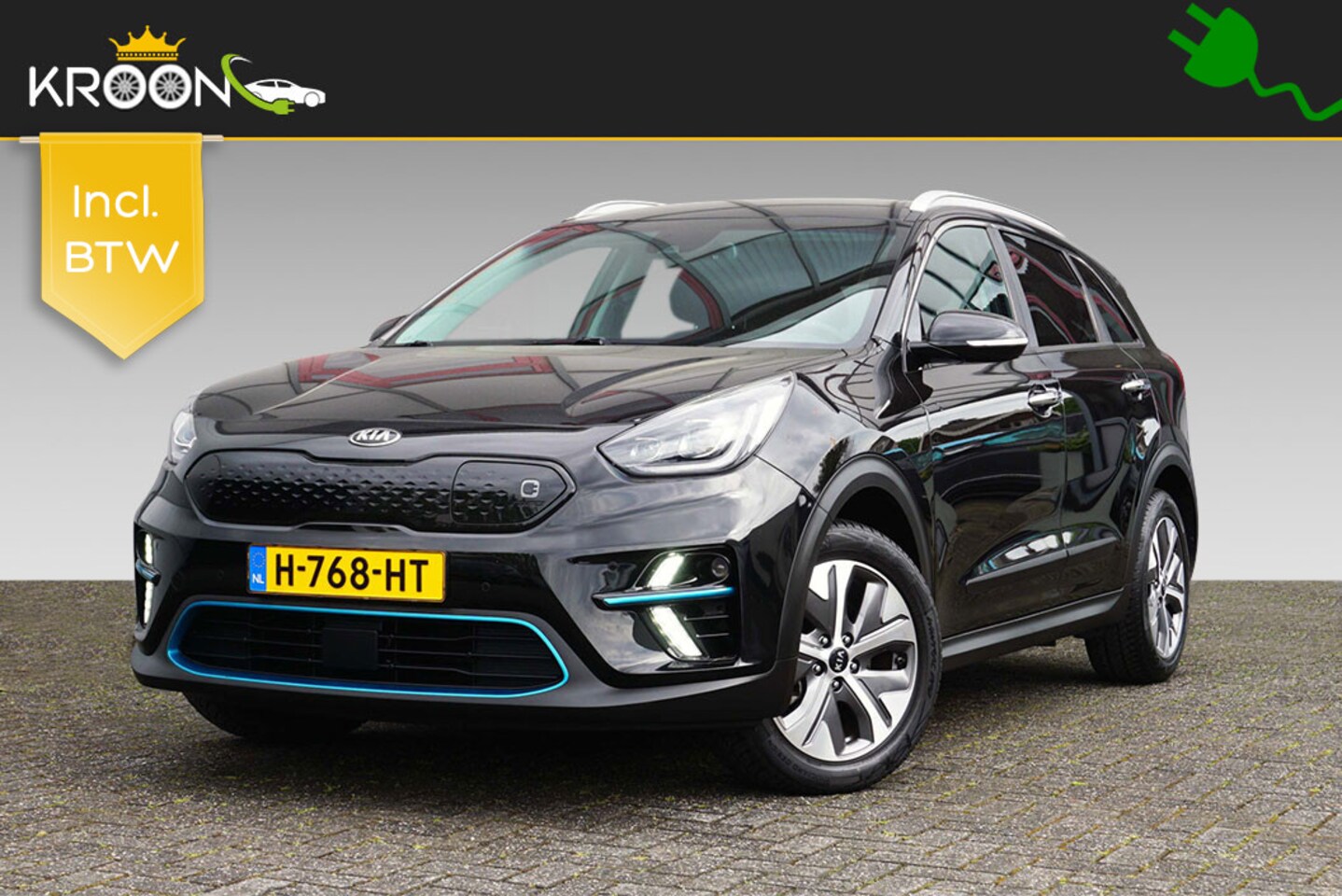 Kia e-Niro - ExecutiveLine 64 kWh SOH 100% Leer - AutoWereld.nl