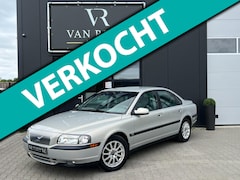 Volvo S80 - 2.4 Comfort Automaat|Airco|Cruise|Leder|Orig NL|Nap