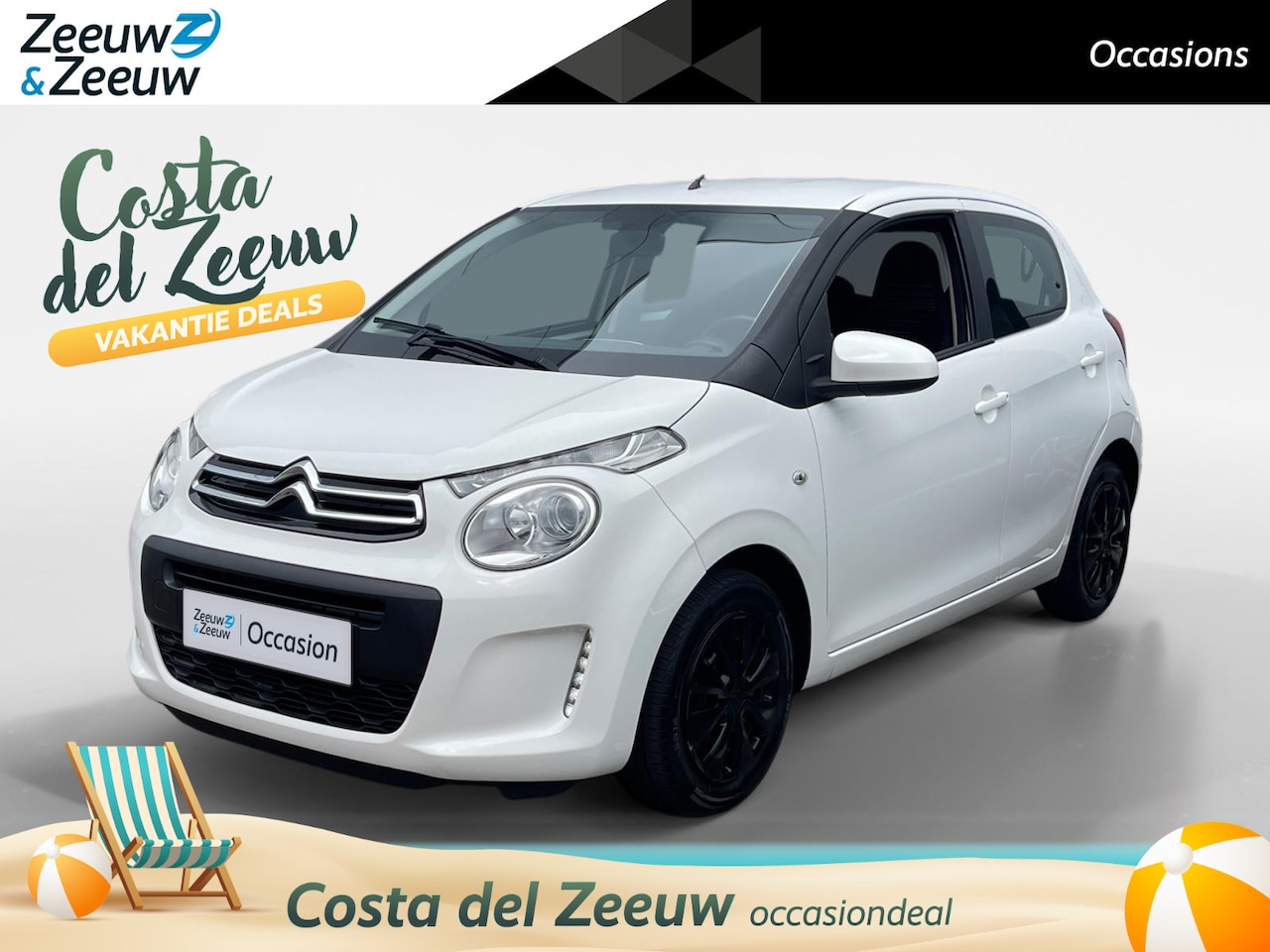 Citroën C1 - 1.0 e-VTi Feel Bluetooth | Airco | Centrale Deurvergrendeling | Zuinig | 12 Maanden Bovag - AutoWereld.nl