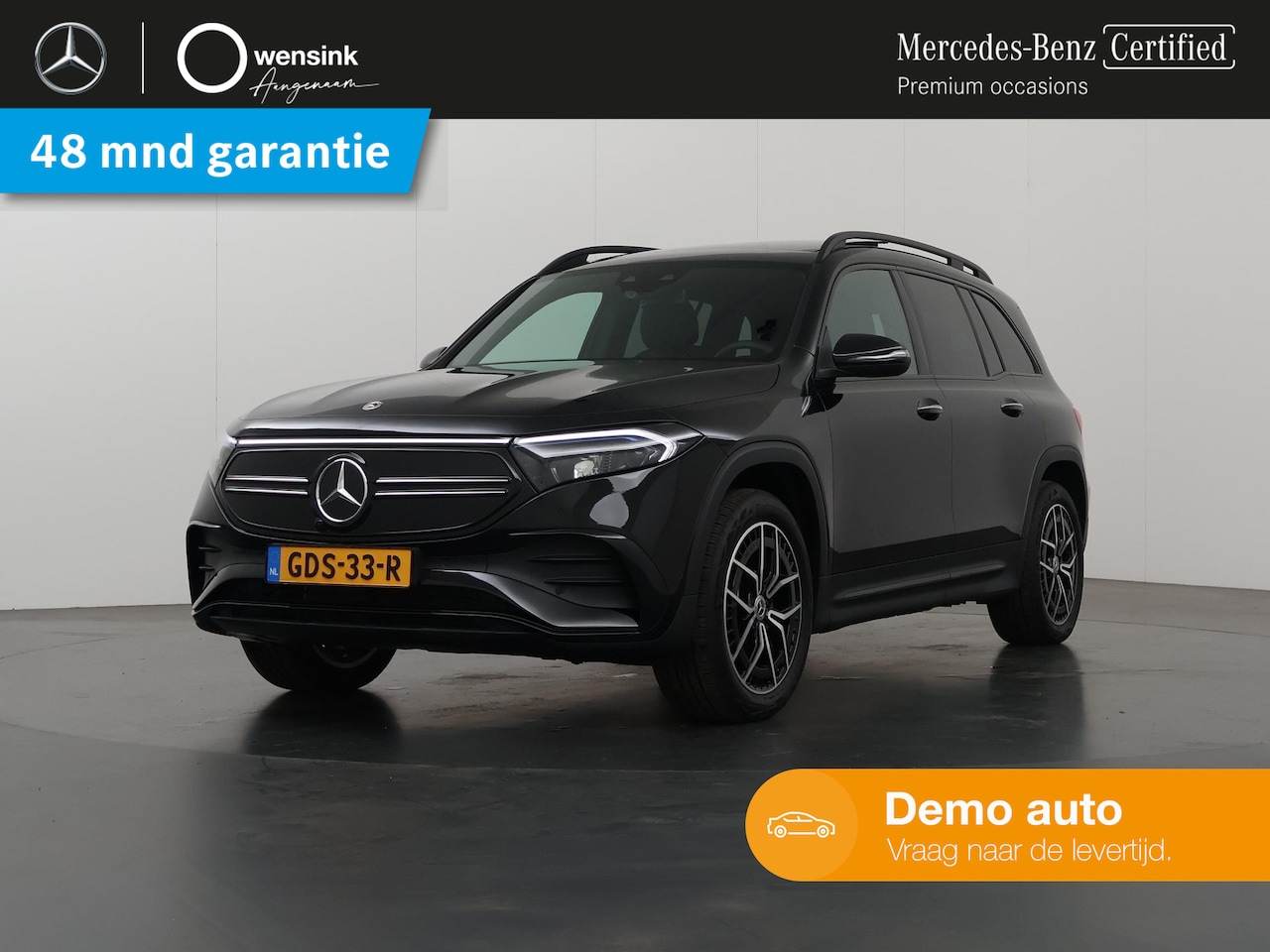 Mercedes-Benz EQB - 300 4MATIC AMG NIGHT Premium 67 kWh | Panoramadak | Sfeerverlichting | Apple Carplay | Sto - AutoWereld.nl