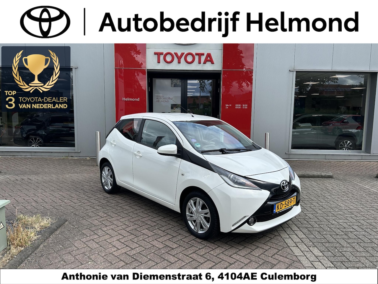 Toyota Aygo - 1.0 VVT-i x-play 1.0 VVT-i x-play - AutoWereld.nl