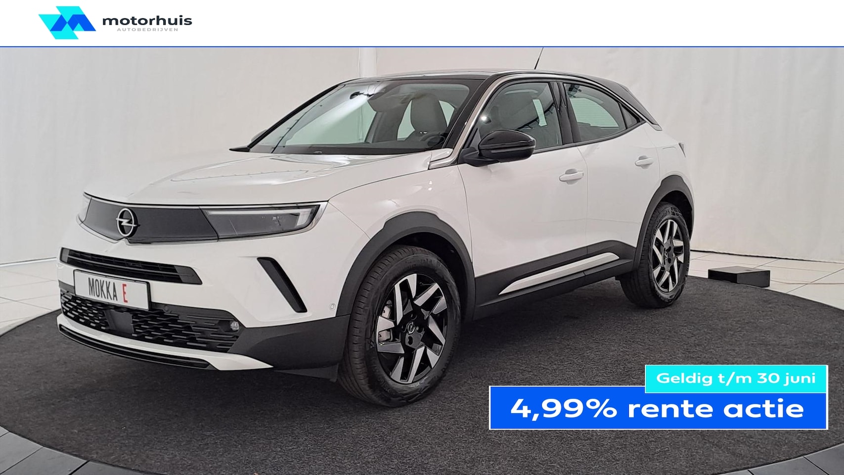 Opel Mokka Electric - 50kWh 136pk 11 kW Level 3 AppleCarplay, | Park Pilot v-a Nu met € 11.782,00 Voorraad Voord - AutoWereld.nl
