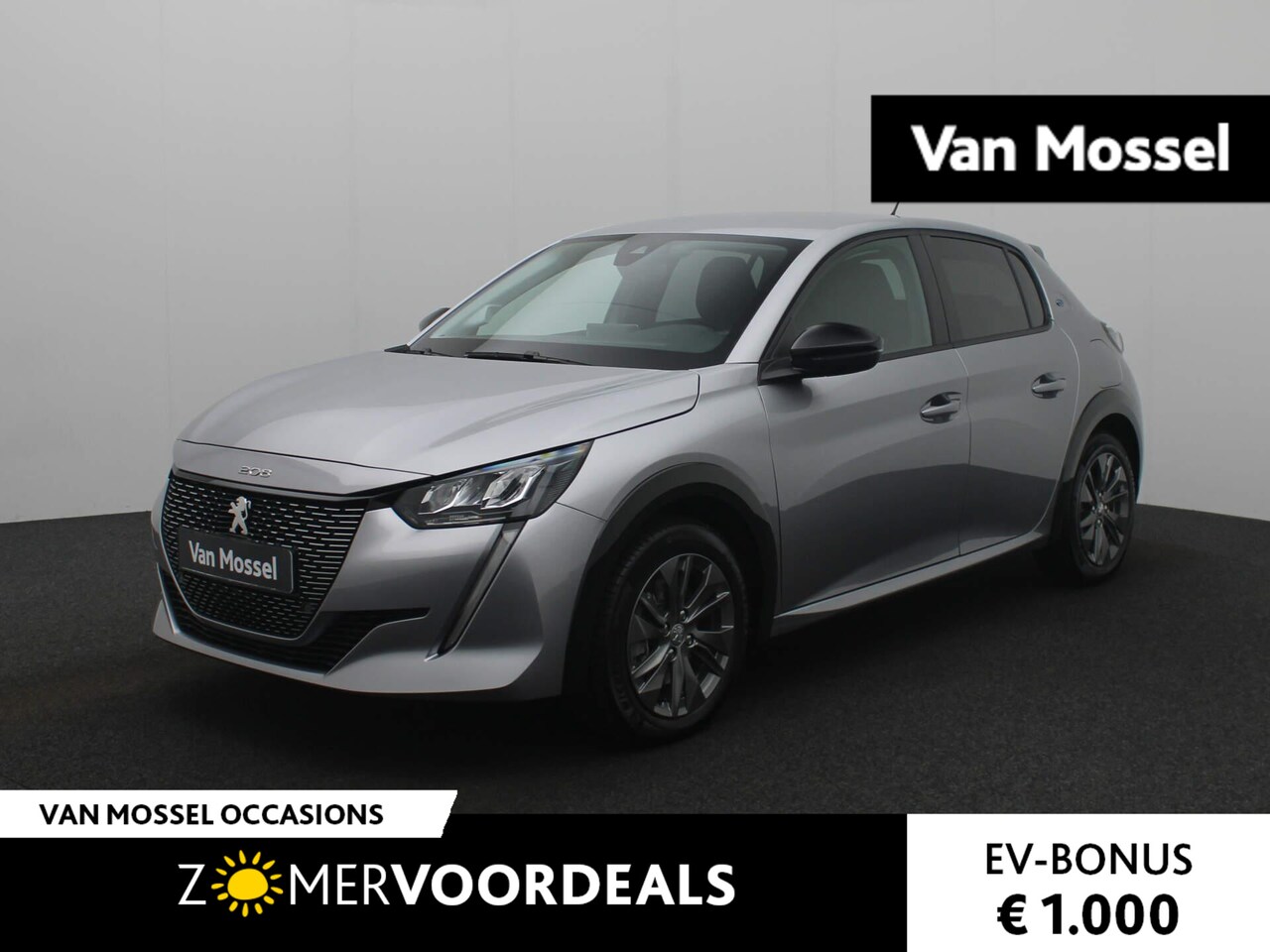 Peugeot e-208 - EV Active Pack 50 kWh 136PK l Clima l 16 inch LM l PDC l Fase 3 l Cruise - AutoWereld.nl