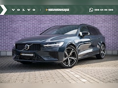 Volvo V60 - 2.0 T6 Plug-in hybrid AWD Plus Dark UIT VOORRAAD LEVERBAAR | Panodak | 19" | Getint glas |