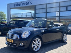 MINI Cabrio - 1.6 Cooper Highgate Navigatie Sportstoelen Leer Stoelverwarming Clima + Cruise Control 17