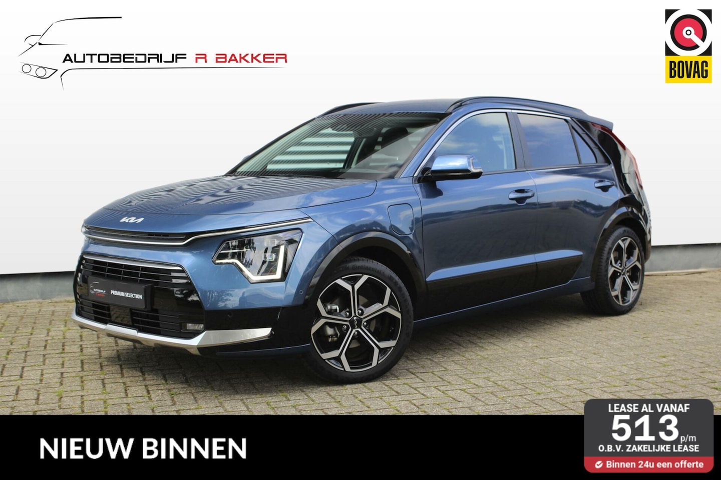 Kia Niro - 1.6 GDi PHEV Spirit // Mineral Blue - Complete uitvoering - Harman Kardon - Remote Parking - AutoWereld.nl