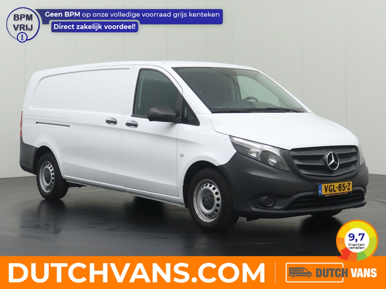 Mercedes-Benz Vito - Extra Lang | Kastinrichting | Navigatie | Camera | Trekhaak - AutoWereld.nl
