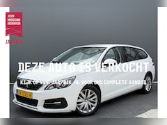 Peugeot 308 SW - BWJ 2018 1.6 120 PK BlueHDI Blue Lease TREKHAAK / APPLE CARPLAY / ANDROID AUTO / NAVI / CL