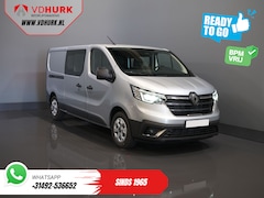Renault Trafic - 2.0 dCi 130 pk L2 BPM VRIJ DC Dubbel Cabine LED/ 2xSchuifdeur/ Navi/ Carplay/ Camera/ PDC/