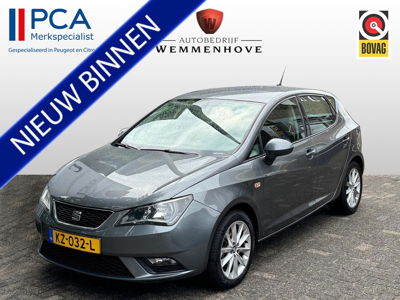 Seat Ibiza - 1.0 EcoTSI Style Connect Airco/Alu wielen/Navigatie - AutoWereld.nl