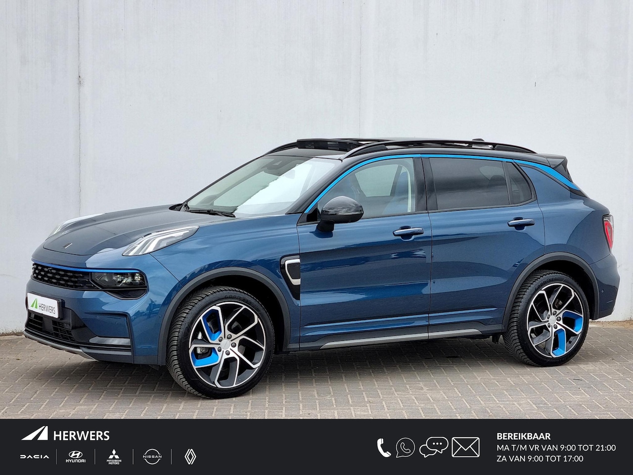 Lynk & Co 01 - 1.5 / 1800KG Trekgewicht / Panoramadak / Schuif-/Kanteldak / Rondomzicht Camera / Elektr. - AutoWereld.nl