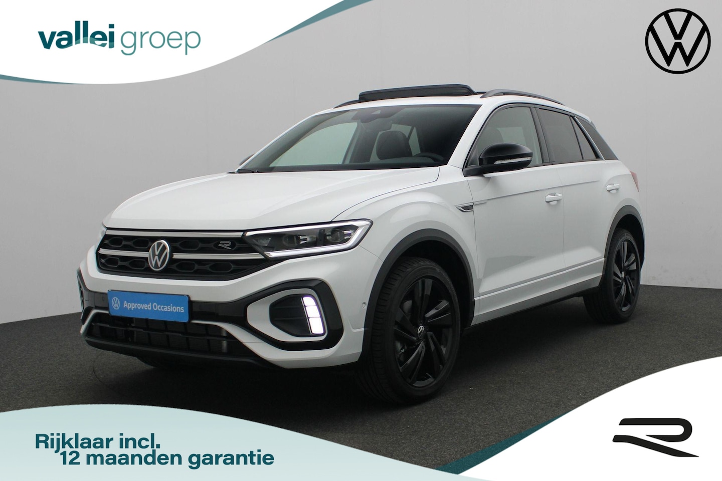Volkswagen T-Roc - 1.5 TSI 150 pk DSG R-Line Edition | Panoramadak | Stuur-/stoelverwarming | Achteruitrijcam - AutoWereld.nl