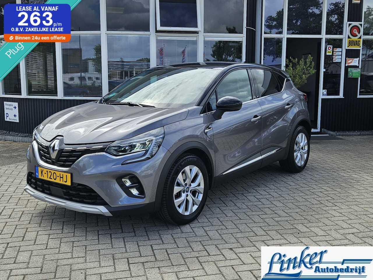 Renault Captur - 1.6 E-Tech Plug-in Hybrid 160 Business 1e Eigenaar! GEEN AFLEVERKOSTEN - AutoWereld.nl