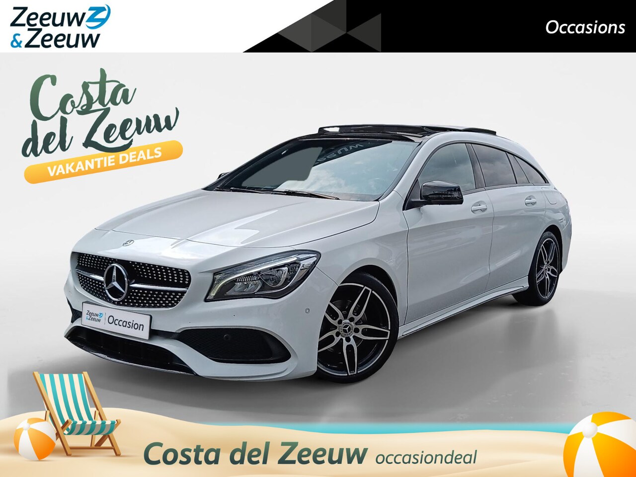 Mercedes-Benz CLA-klasse Shooting Brake - 180 AMG PACK | BLACK & NIGHT PACK | PANORAMADAK - AutoWereld.nl