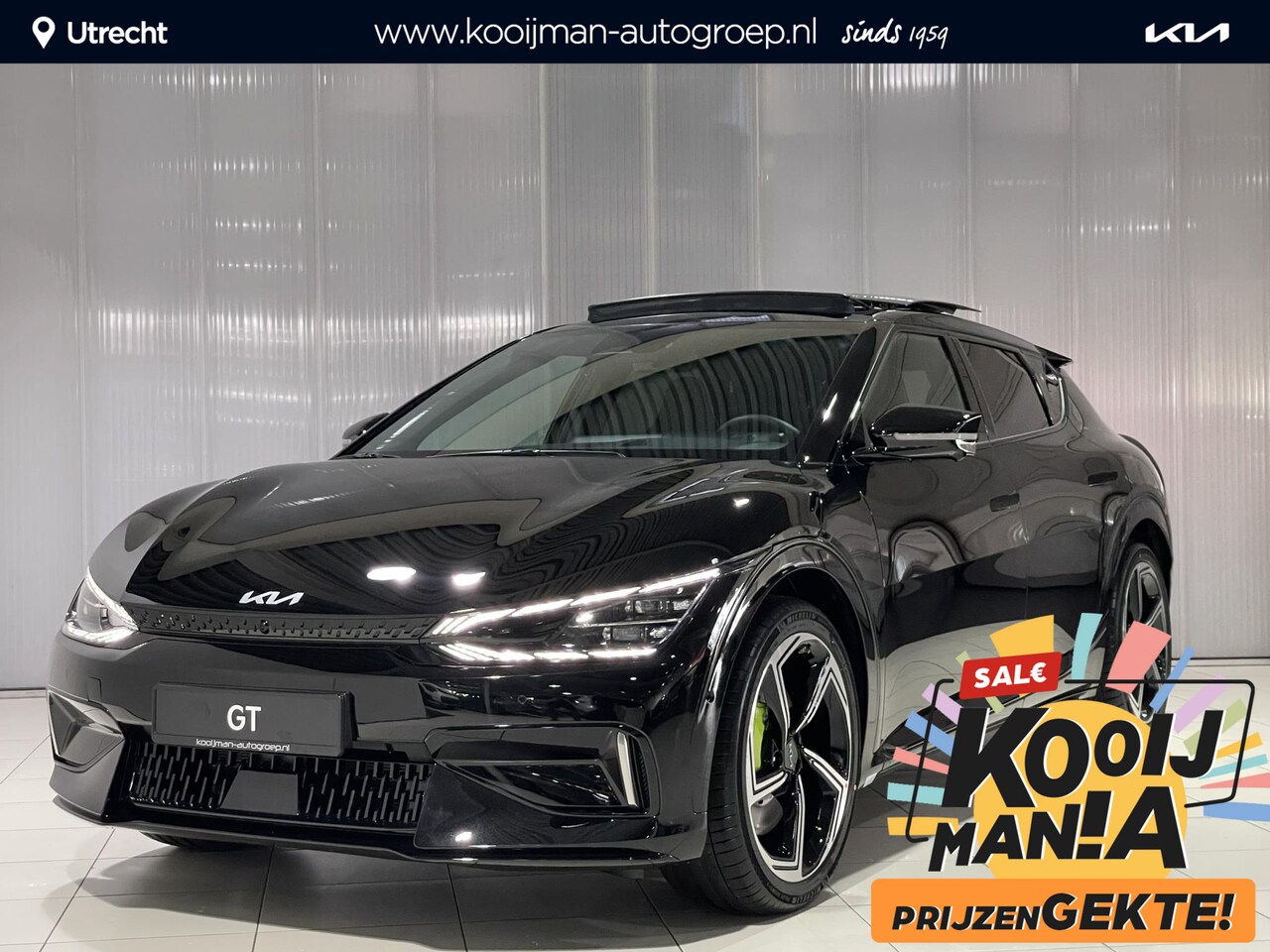 Kia EV6 - GT AWD 77.4 kWh Kia EV6 GT AWD 77 kWh 585PK! Uniek! NIEUWE AUTO! DIRECT LEVERBAAR!! - AutoWereld.nl