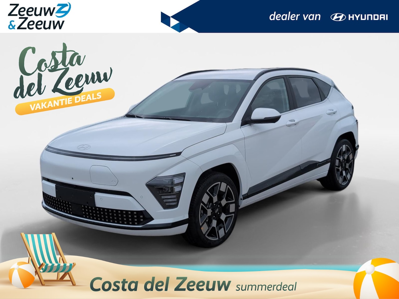 Hyundai Kona Electric - Premium 65.4 kWh | Eco leder | Snel leverbaar | Upgrade voordeel | - AutoWereld.nl