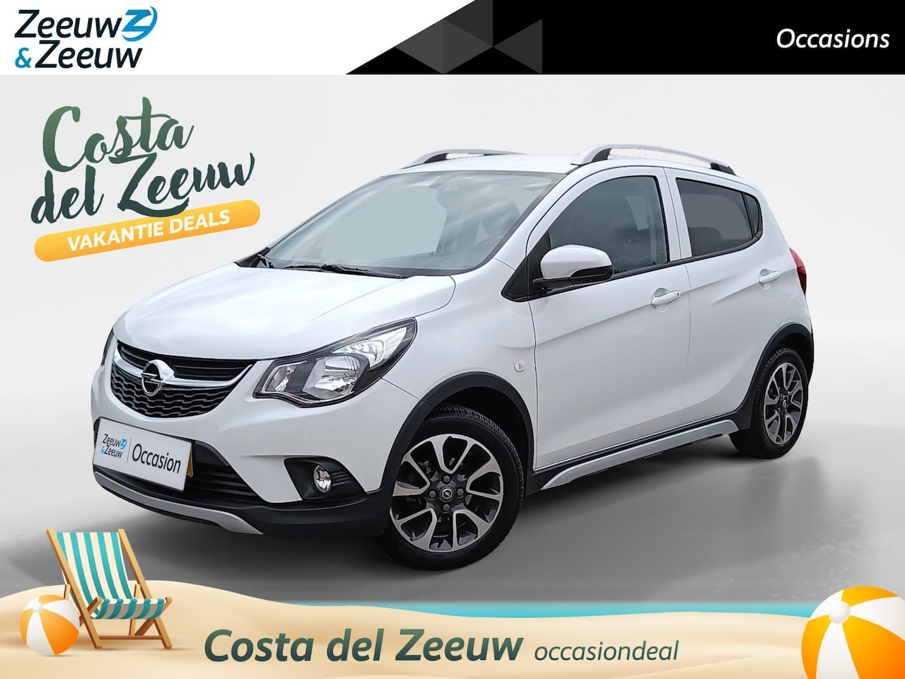 Opel Karl - 1.0 Rocks Online Edition Navigatiesysteem | Cruise control | Airco - AutoWereld.nl