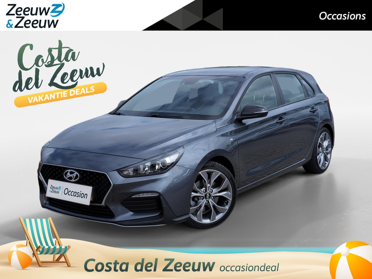 Hyundai i30 - 1.4 T-GDI N-Line Navigatiesysteem | Zeer nette auto! | Trekhaak - AutoWereld.nl