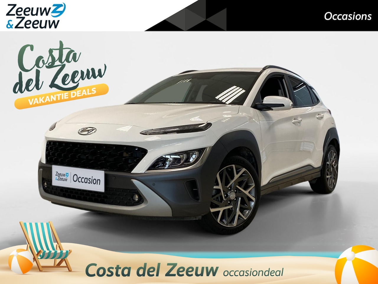 Hyundai Kona - 1.6 HYBRID | COMFORT | AUTOMAAT | 18'' VELGEN | - AutoWereld.nl