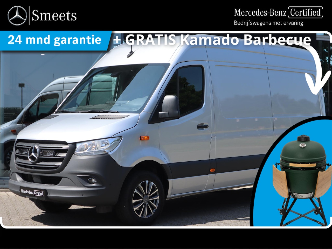 Mercedes-Benz Sprinter - 317 CDI L2H2 METALLIC LM VELGEN - AutoWereld.nl