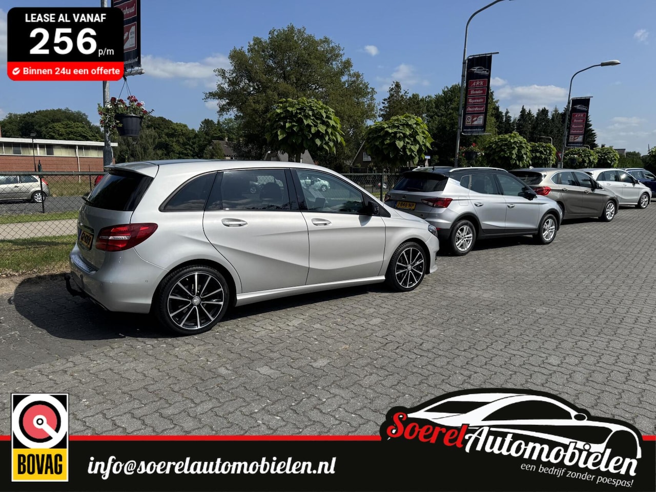 Mercedes-Benz B-klasse - 180 Automaat panodaken halfleer trekhaak - AutoWereld.nl