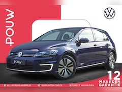 Volkswagen e-Golf - 136pk E-DITION | Navigatie | Warmtepomp | Adaptive Cruise