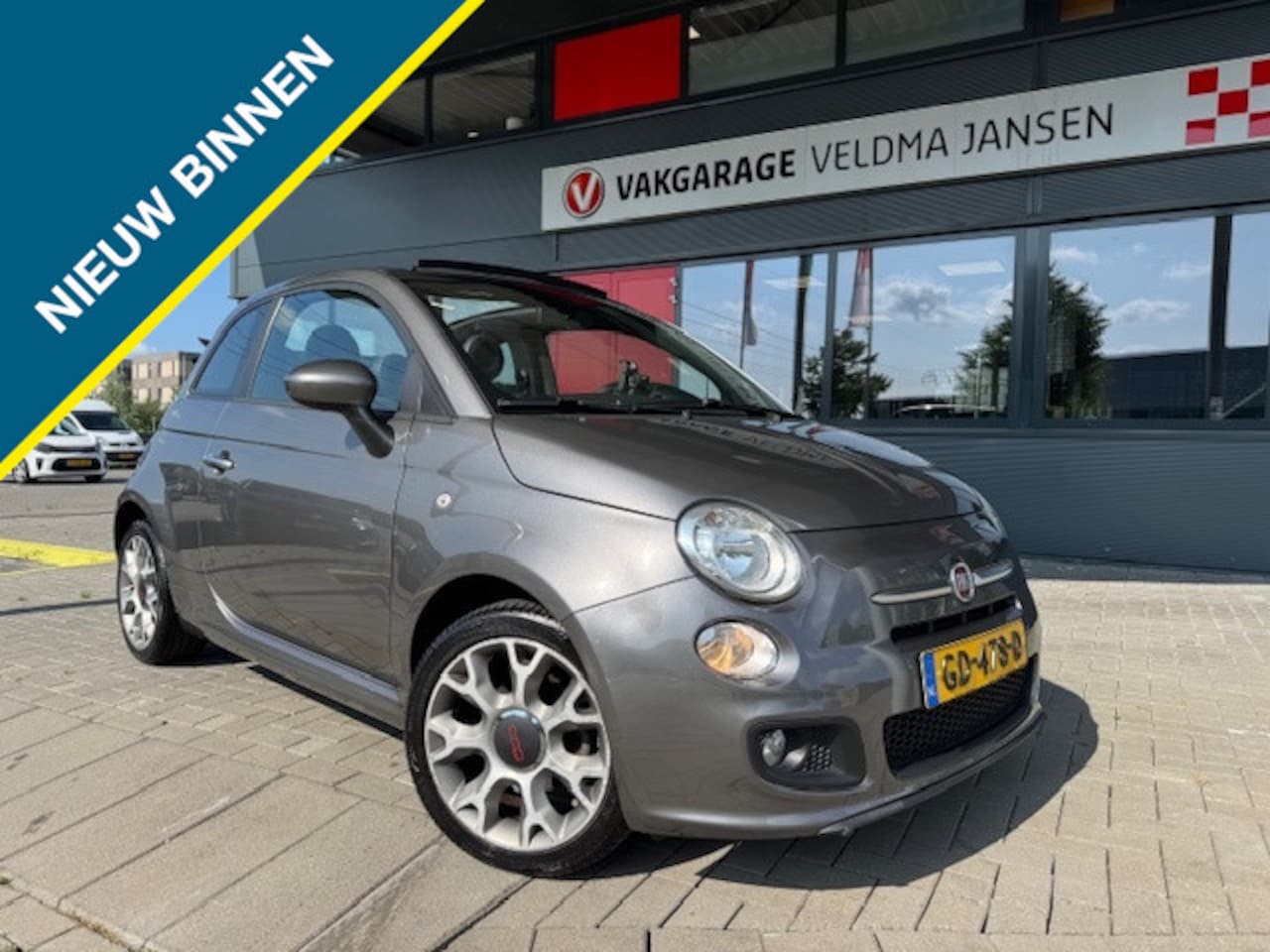 Fiat 500 - 0.9 TWINAIR LOUNGE CABRIOLET - AutoWereld.nl