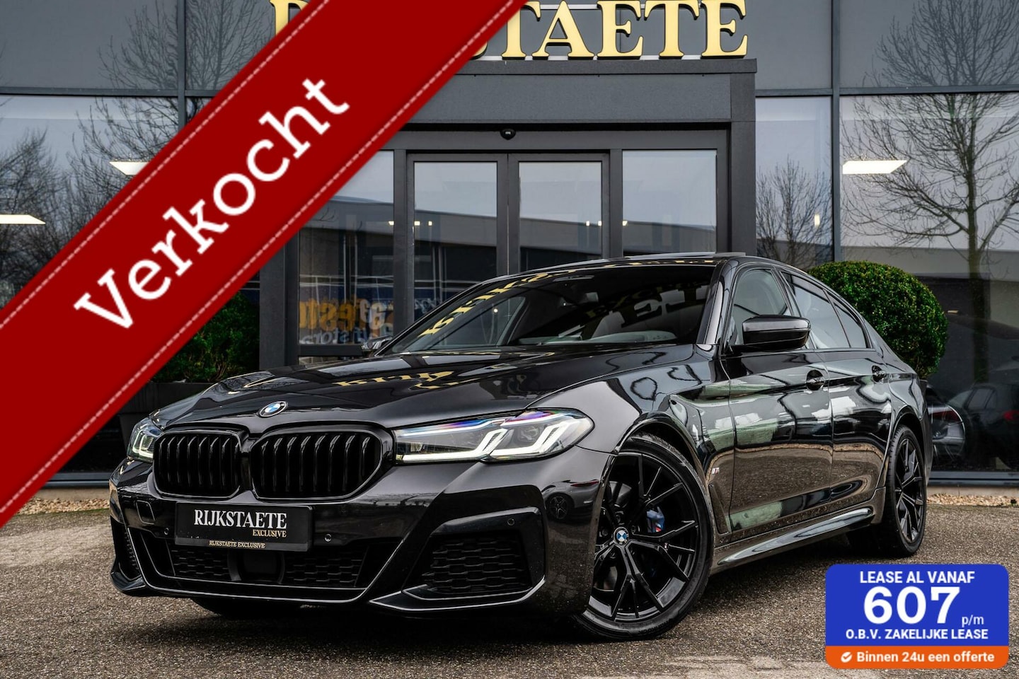 BMW 5-serie - 530i High Executive|LASER LED|ACC|PANO|HEAD-UP - AutoWereld.nl