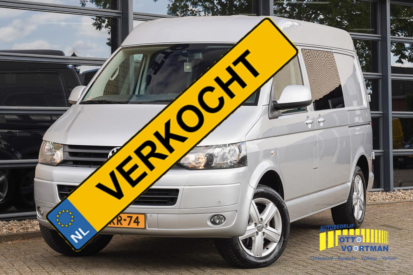 Volkswagen Transporter - 2.0 TDI Aut. L1 Rolstoelbus Rolstoel naast bestuurder! - AutoWereld.nl