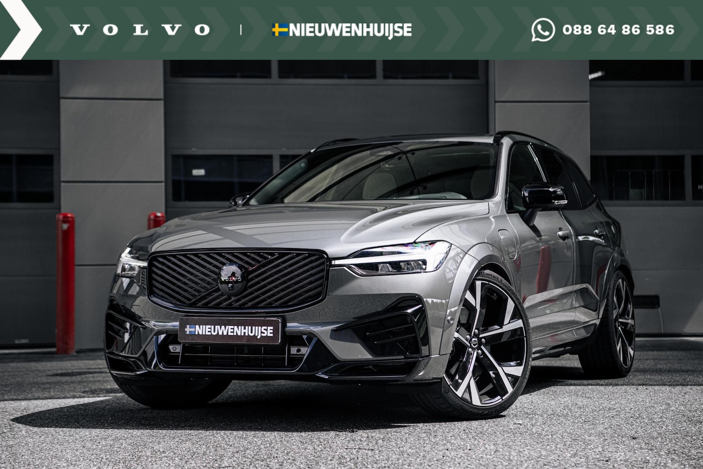 Volvo XC60 - 2.0 T6 Plug-in hybrid AWD Dark | Facelift | Luchtvering | Heico Body Kit | Selected Level - AutoWereld.nl