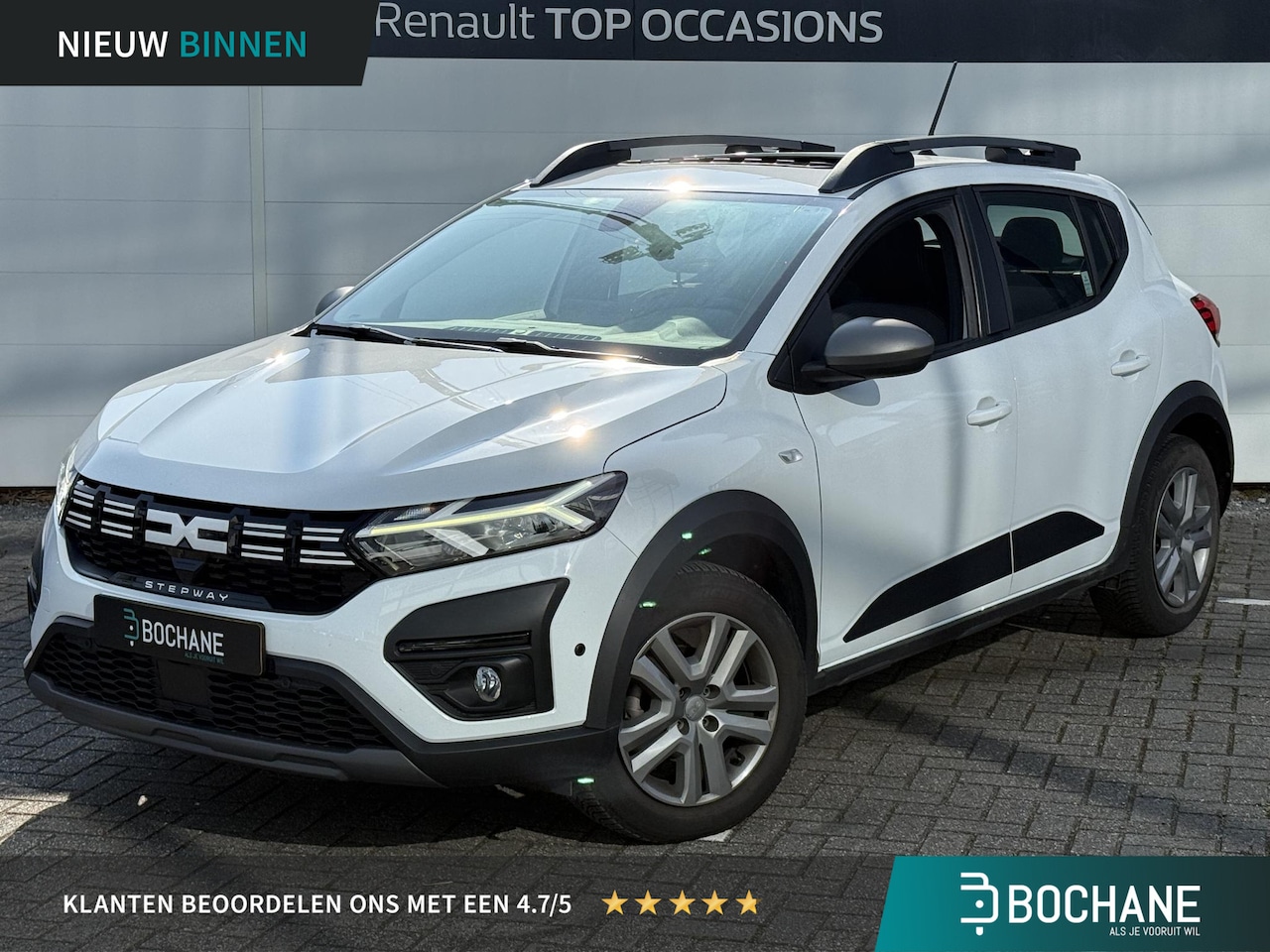 Dacia Sandero Stepway - 1.0 TCe 100 ECO-G Expression (Hoge Instap) Trekhaak | Open Dak | Camera | Navigatie | Stoe - AutoWereld.nl