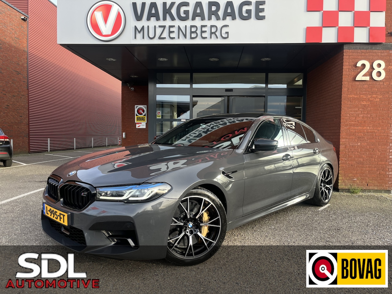 BMW M5 - 5-serie Competition // Laser-lights // HUD // B&W audio // ADAP. CRUISE // M Carbon-kerami - AutoWereld.nl