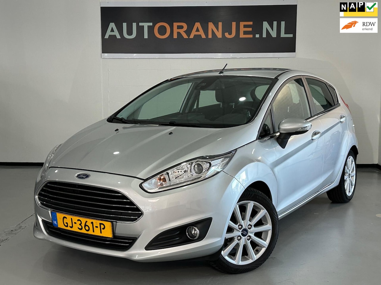 Ford Fiesta - 1.0 EcoBoost Titanium/Clima/Cruise/Navi/NAP!! - AutoWereld.nl