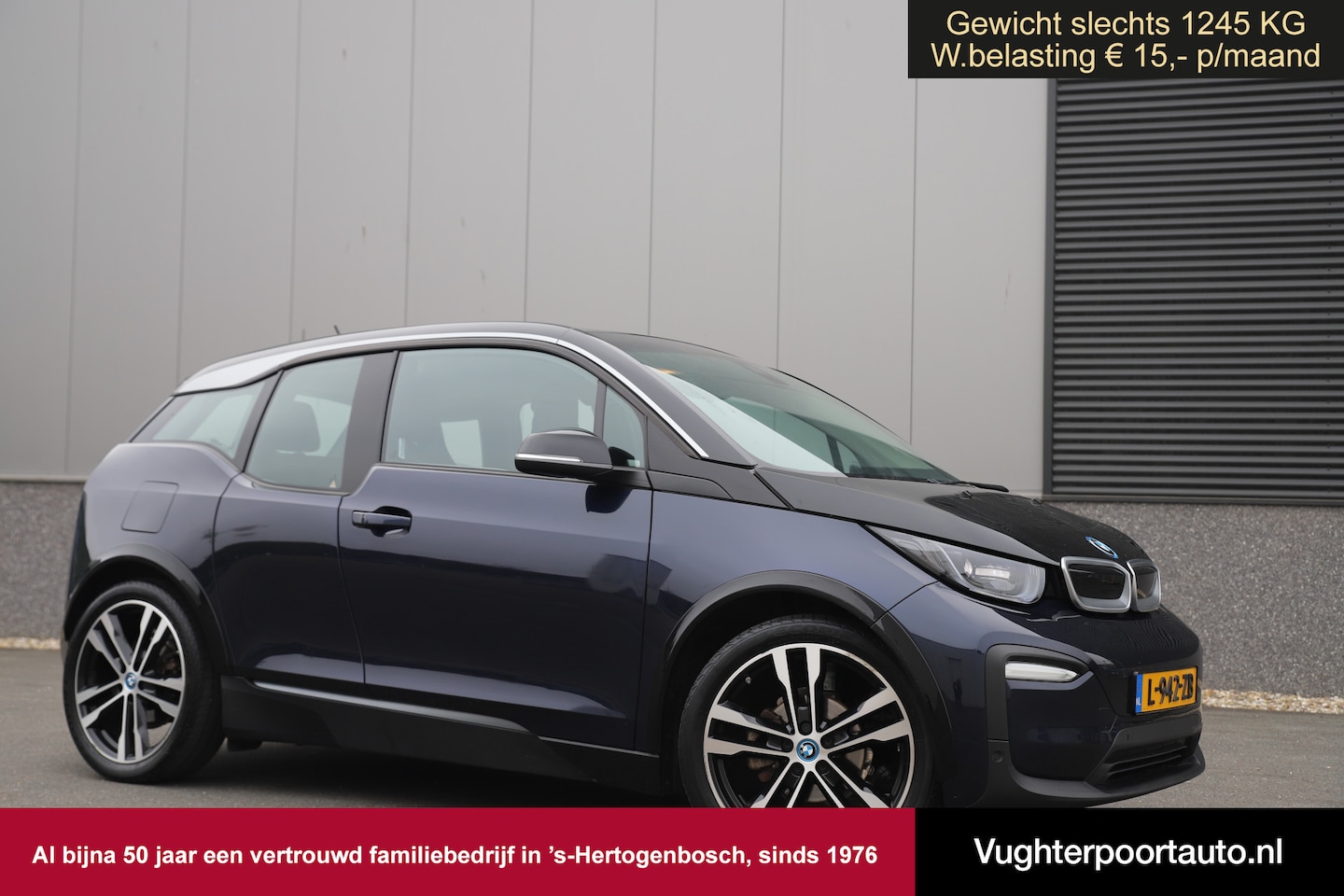 BMW i3 - 120Ah 42 kWh/Sportpakket/Adaptive/Carplay/W-pomp/3-fase/Camera/20" - AutoWereld.nl