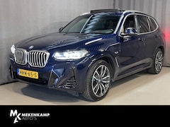BMW X3 - xDrive30e M Sport 20"/Panoramadak/Trekhaak/Leder + memory/360 camera/Harman Kardon/Keyless