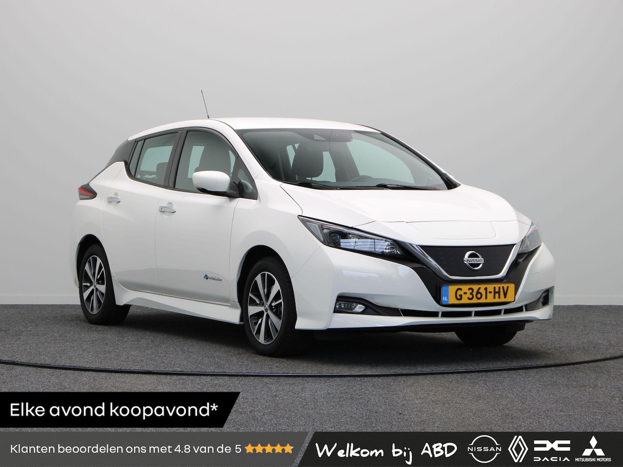 Nissan LEAF - Acenta 40 kWh | Navigatie |  Achteruitrijcamera | Stoel en Stuurwielverwarming | Climate C - AutoWereld.nl