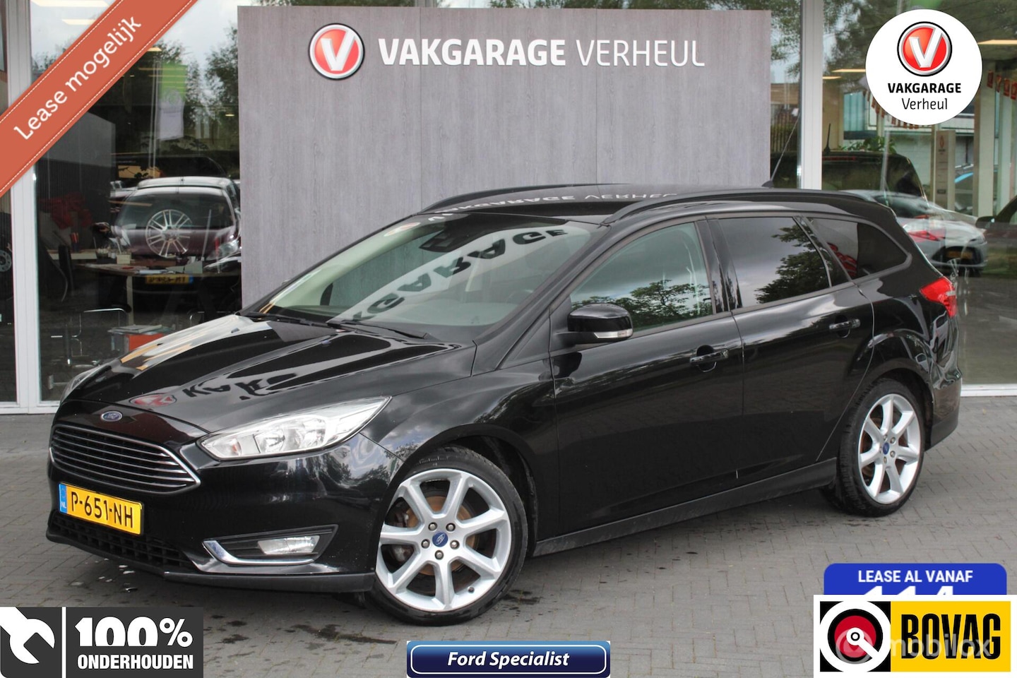 Ford Focus Wagon - 1.0 Titanium Edition|125Pk|Trekhaak|Navi - AutoWereld.nl
