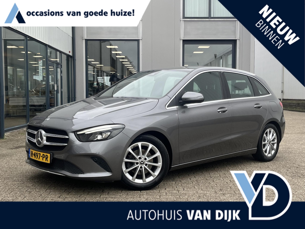 Mercedes-Benz B-klasse - 180 Launch Edition | NL Auto/2e Eig./Navi/Clima/Cruise/17"/Trekhaak/Apple CarPlay-Android - AutoWereld.nl