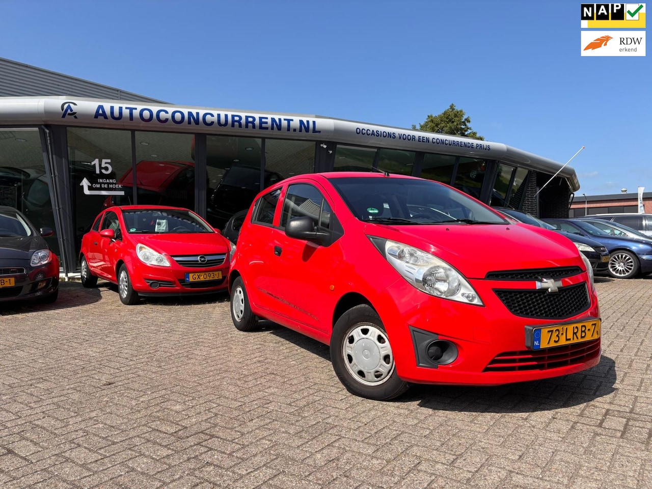 Chevrolet Spark - 1.0 16V LS 1.0 16V LS, Airco, Nieuwe APK, Inruil mogelijk. - AutoWereld.nl