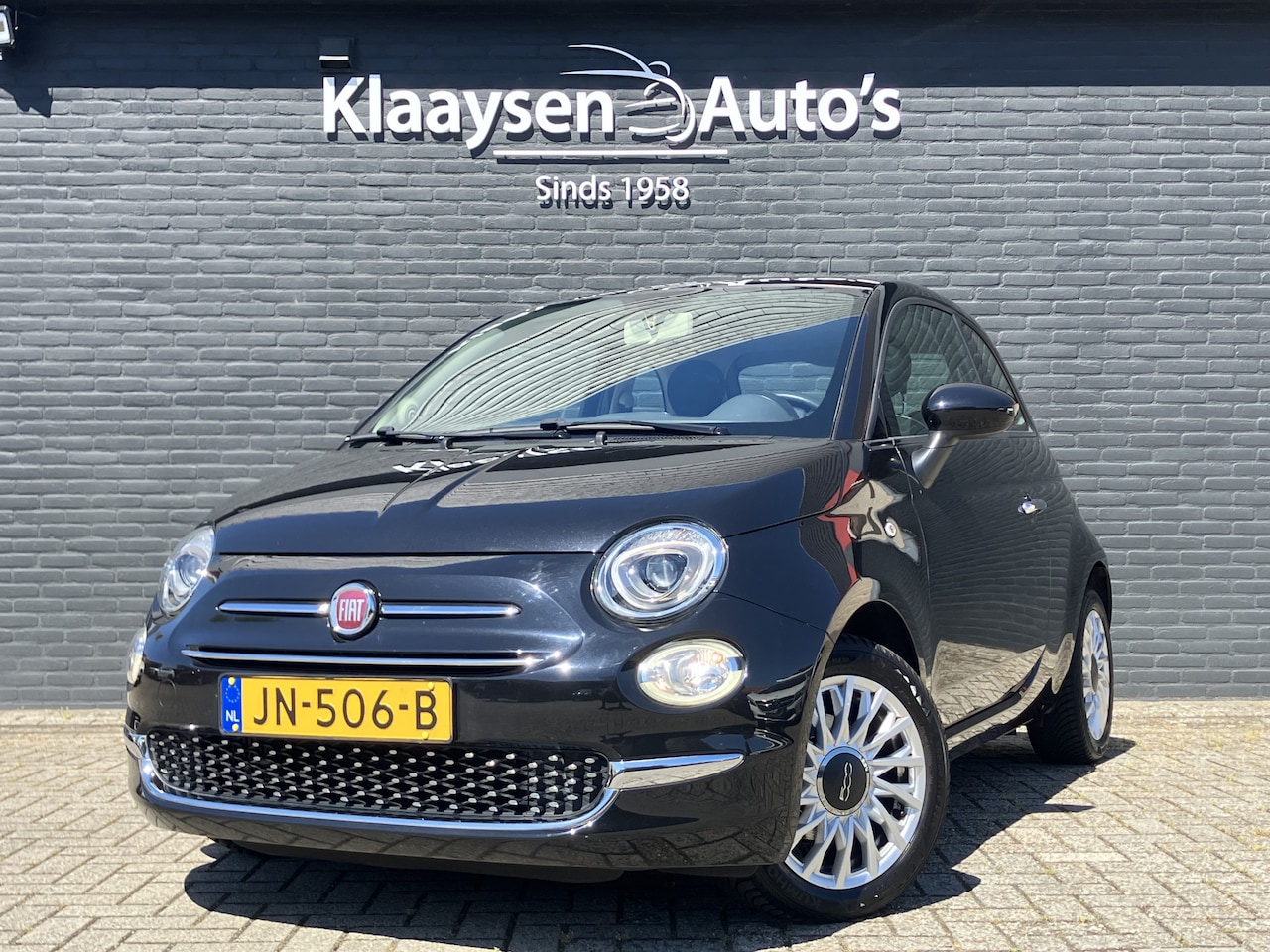 Fiat 500 - 0.9 TwinAir Turbo 80 pk Lounge | panoramadak | navigatie | bluetooth | airco | dab audio | - AutoWereld.nl