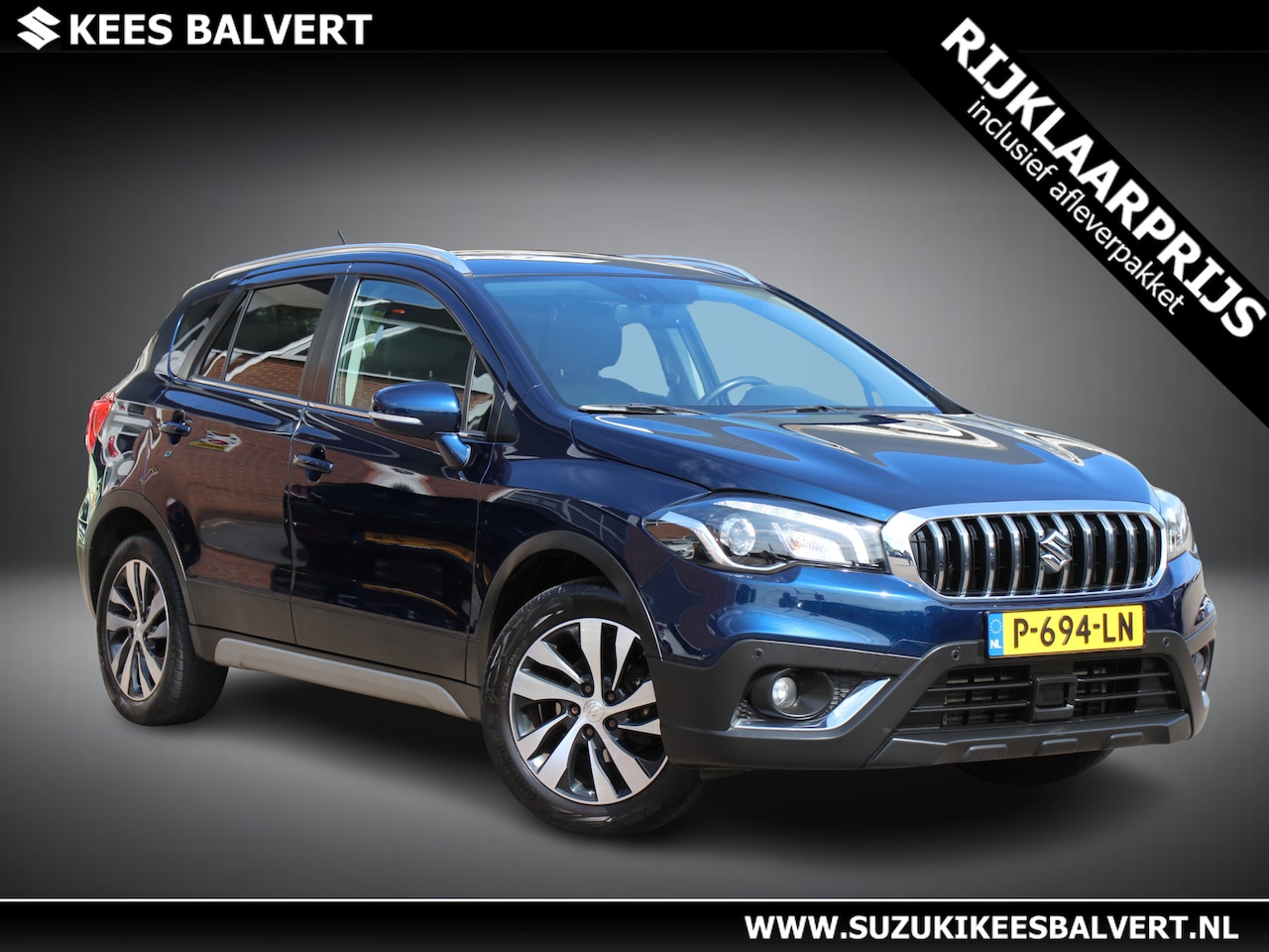 Suzuki S-Cross - 1.4 Boosterjet Stijl/Style Automaat AllGrip | Opendak | Navi | Clima | Cruise - AutoWereld.nl