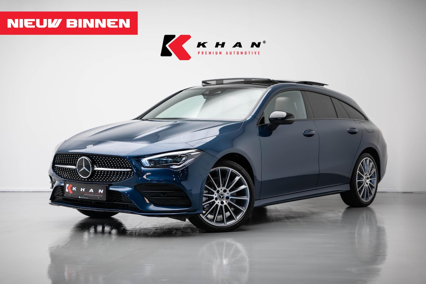 Mercedes-Benz CLA-klasse Shooting Brake - 250 e AMG Line |Pano|Leder|Ambient|Trekhaak|Adaptive| - AutoWereld.nl