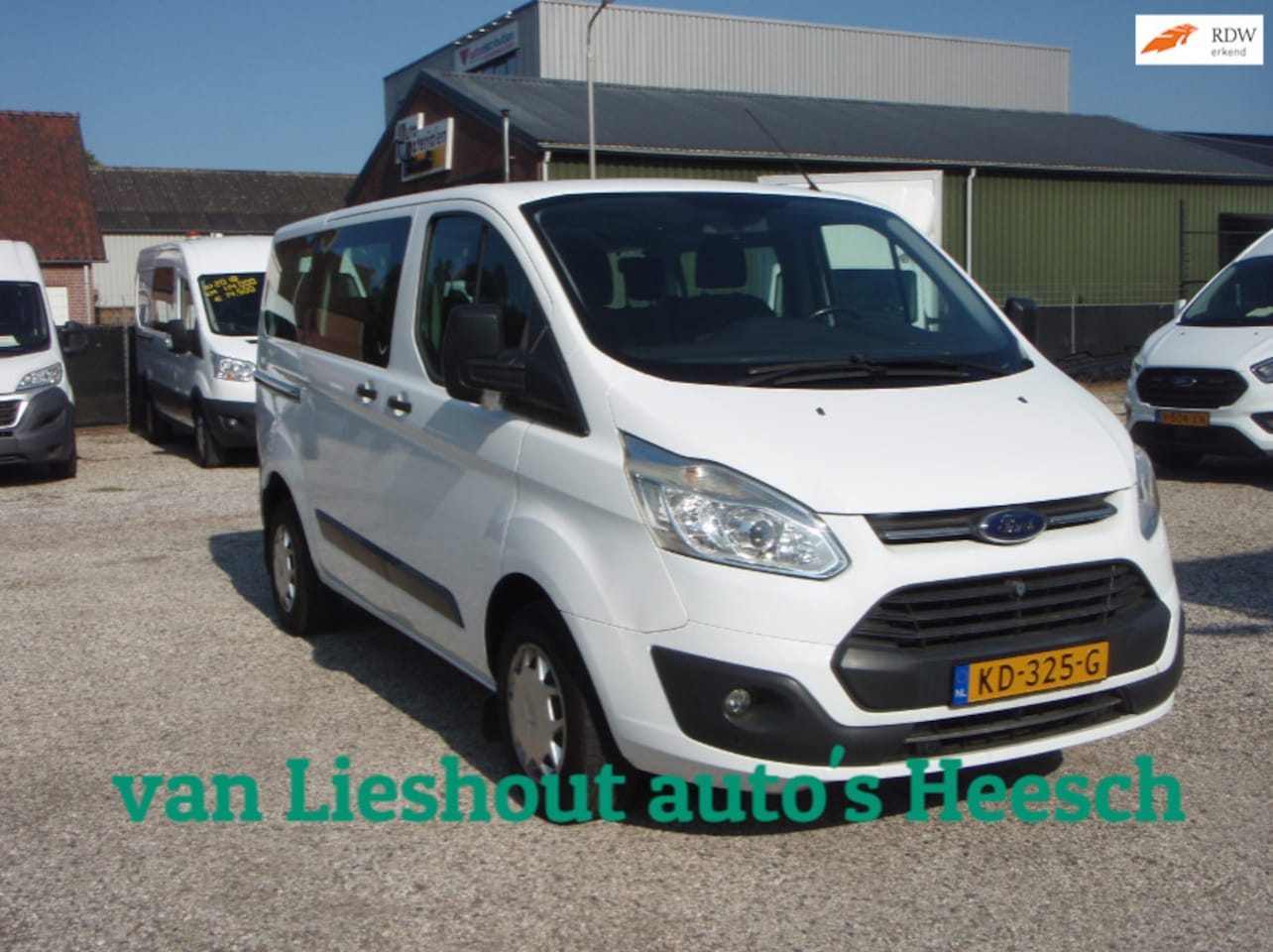 Ford Transit Custom - 8 persoons personenbus Trend bj 16 - AutoWereld.nl